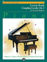 Alfred's Basic Piano Course piano sheet music cover